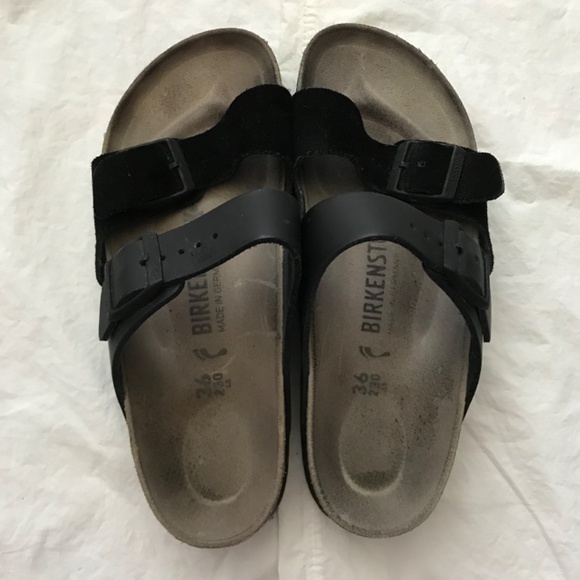 Birkenstock Arizona Split Size 36/Women's 5/5.5 Black - Picture 5 of 14
